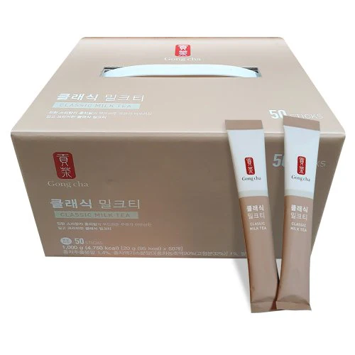 [공차]클래식 밀크티 20g x 50개 Gong Cha Classic Milk Tea 20g x 50개 - Image 3