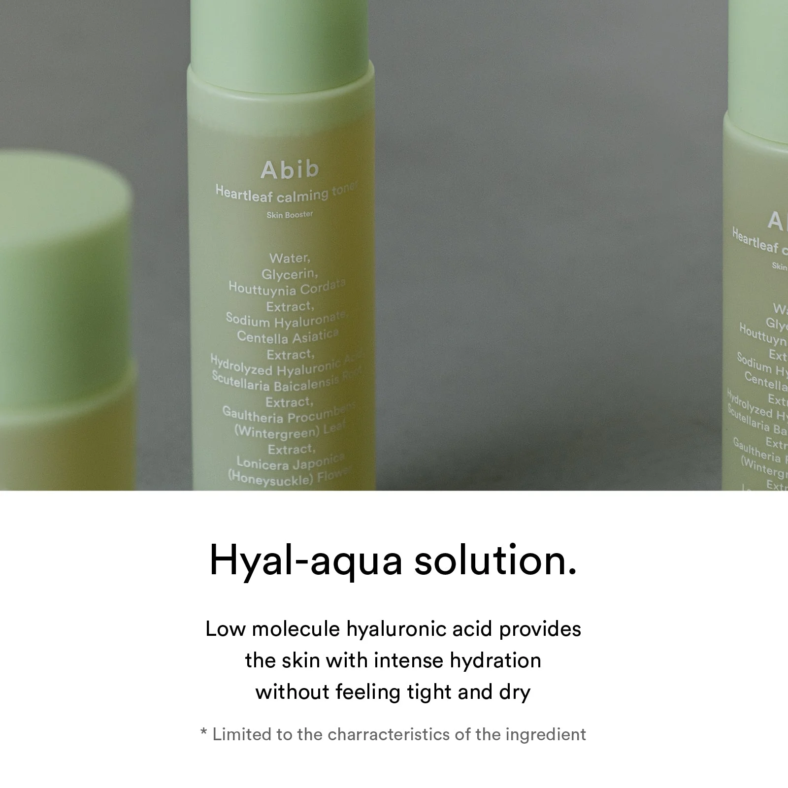 ***CLEARANCE Abib Heartleaf calming toner Skin booster 200ml 6.76 fl.oz. 아비브 어성초 카밍 토너 200ml 6.76 fl. oz. - Image 4