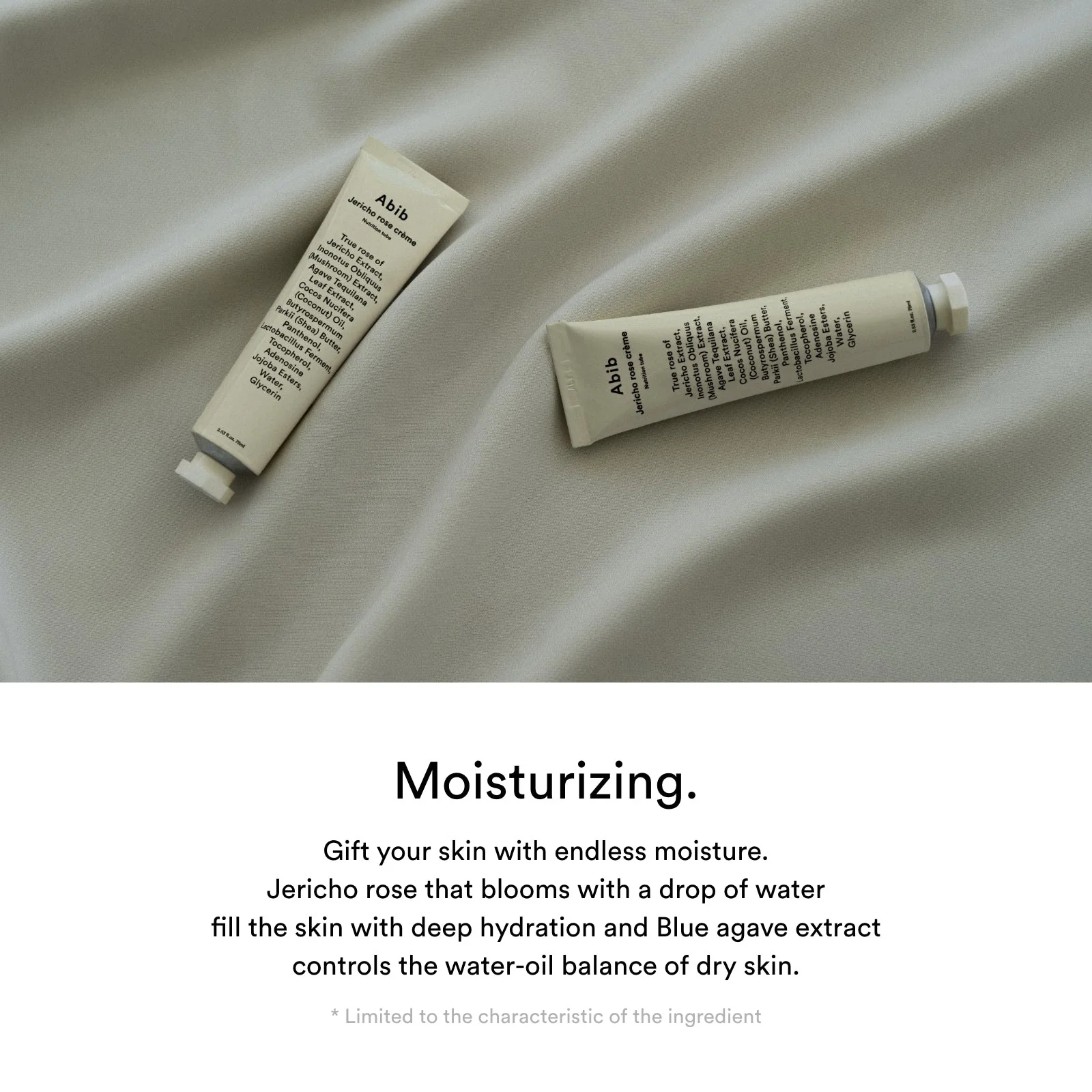 Abib Jericho Rose Creme Nutrition Tube 75ml 2.53 fl. oz. 아비브 부활초 크림 뉴트리션 튜브 75ml 2.53 fl. oz. - Image 6