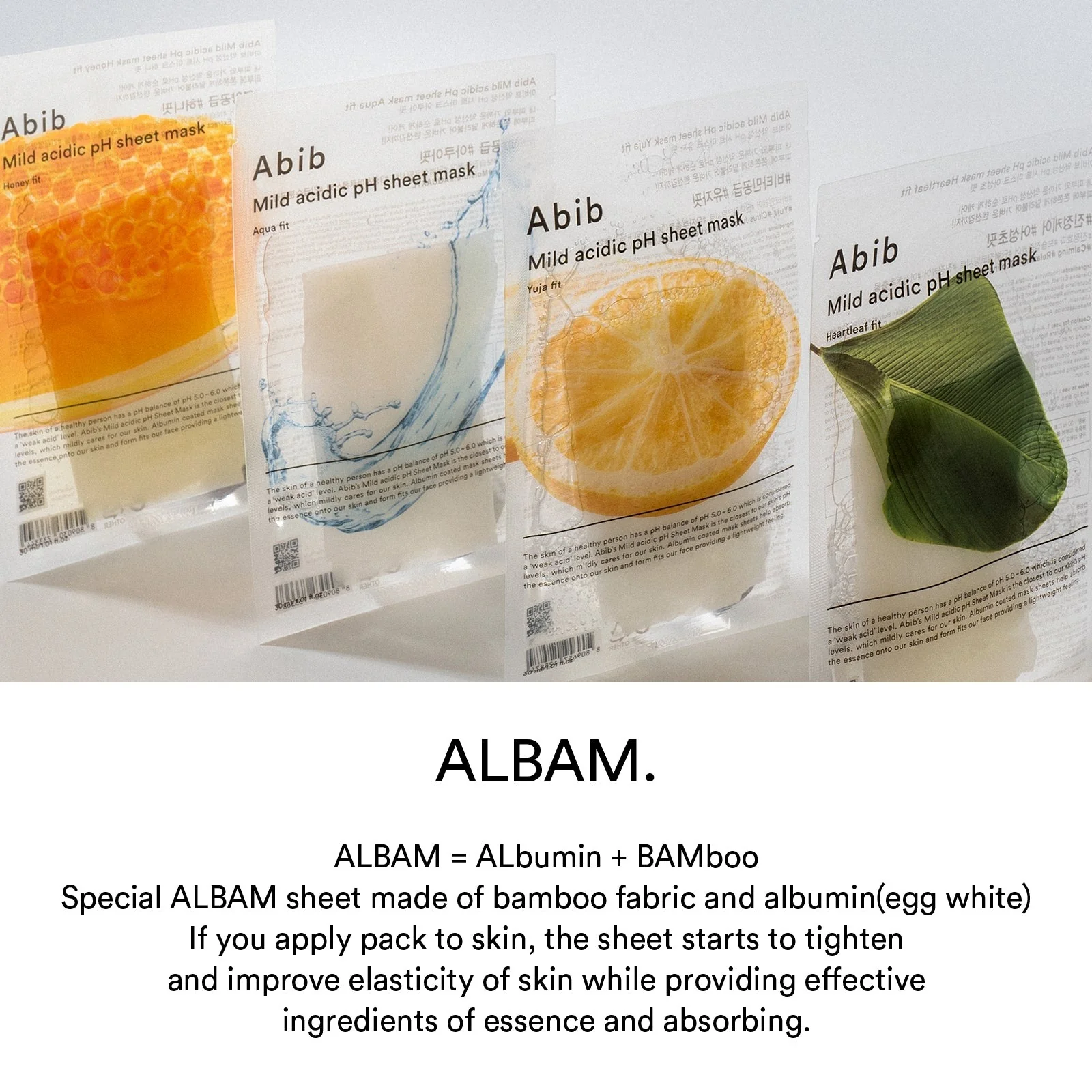 Abib Mild acidic pH sheet mask Heartleaf fit 아비브 약산성 pH 시트 마스크 어성초 핏 - Image 7