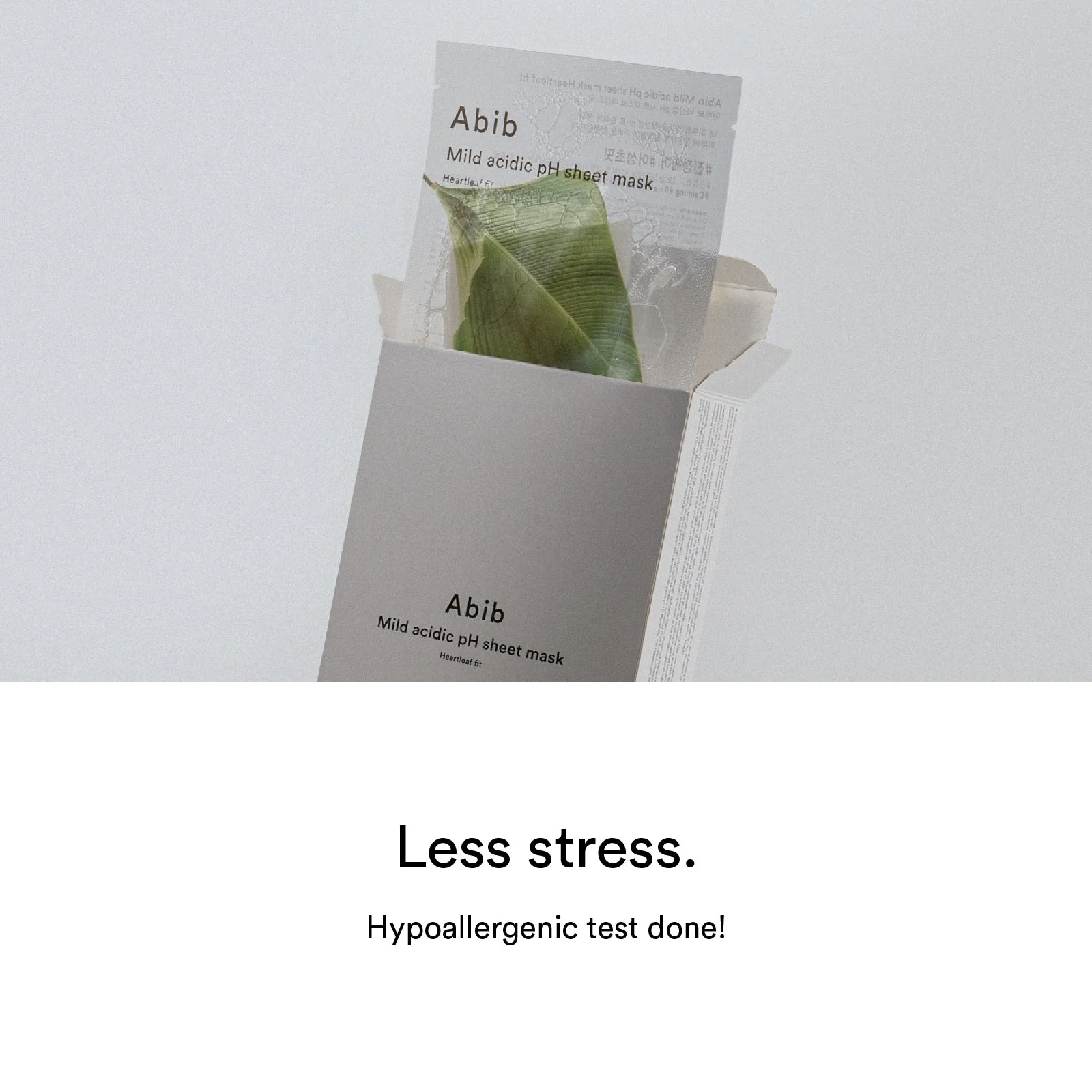 Abib Mild acidic pH sheet mask Heartleaf fit 아비브 약산성 pH 시트 마스크 어성초 핏 - Image 9