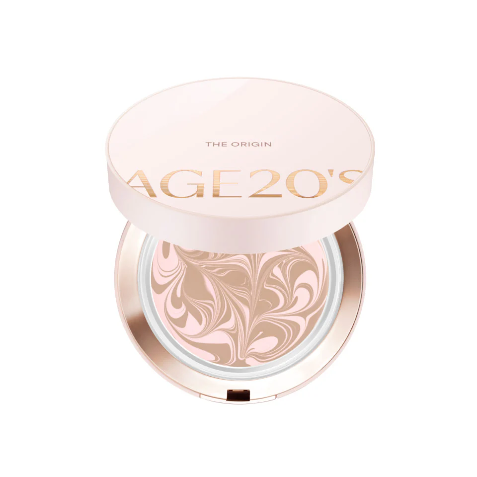AGE 20’s The Origin Tone Curation Essence Pact SPF50+ PA+++ 에이지 투웨니스 디오리진 에센스 팩트 기획세트 SPF50+ PA+++ (본품+리필) - Image 7