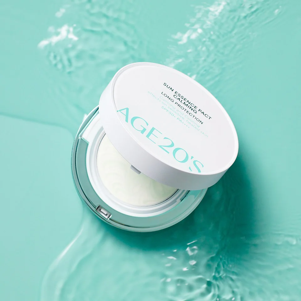 AGE 20's Sun Essence Pact Calming Long Protection 12.5g SPF50+ PA++++ 에이지 투웨니스 선 에센스 팩트 카밍 롱프로텍션 12.5g SPF50+ PA++++ - Image 3