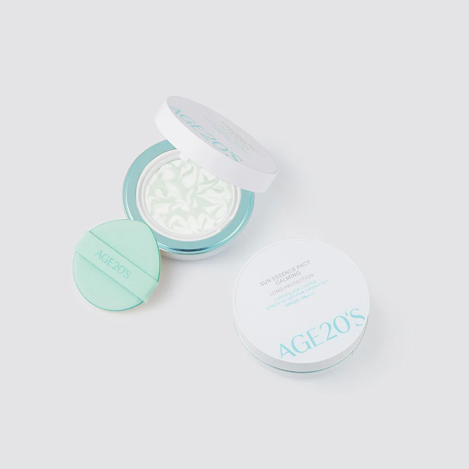 AGE 20's Sun Essence Pact Calming Long Protection 12.5g SPF50+ PA++++ 에이지 투웨니스 선 에센스 팩트 카밍 롱프로텍션 12.5g SPF50+ PA++++ - Image 4