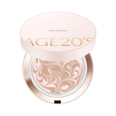 Age 20's The Origin Essence Pact Pink Latte Special Set [Case 1EA, Refill 2EA, Puff 2EA] SPF50+ PA+++ 에이지투웨니스 디오리진 에센스 팩트 핑크 라떼 세트 [케이스 1개, 리필 2개, 퍼프 2개 구성]SPF50+ PA+++ - Image 2