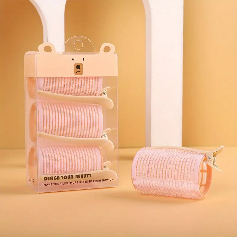 Air Flow Curling Hair Hair Rollers with Clip 3pc set 에어플로우 컬링 헤어 롤 클립 3개 세트