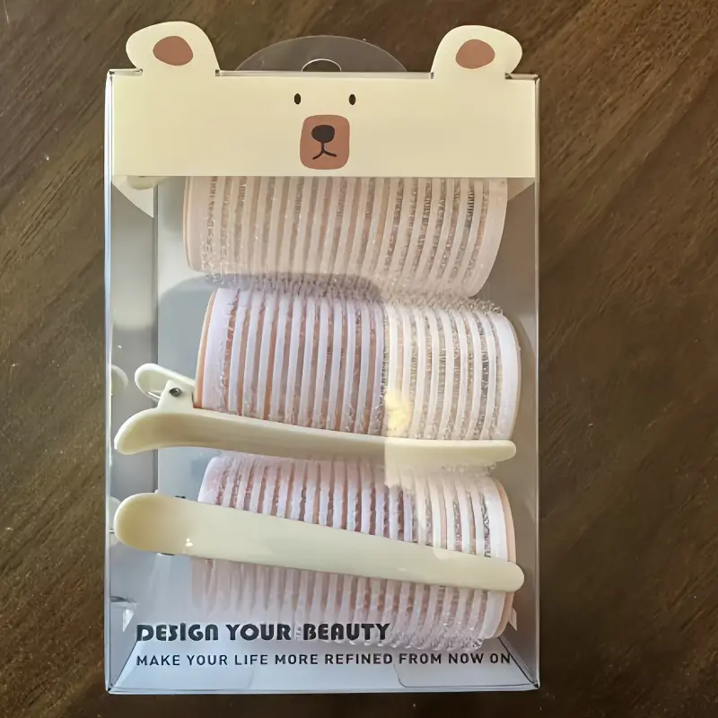 Air Flow Curling Hair Hair Rollers with Clip 3pc set 에어플로우 컬링 헤어 롤 클립 3개 세트 - Image 2