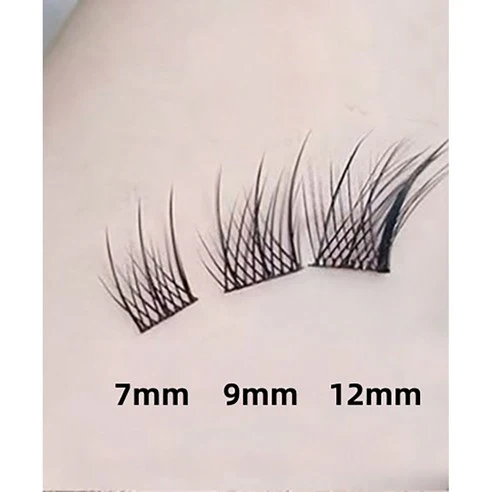 AMILIM No Glue Cluster Eyelashes Reusable Bulk 애미림 노글루 가닥손눈썹 여우디자인 대용량 재사용 가능 - Image 9