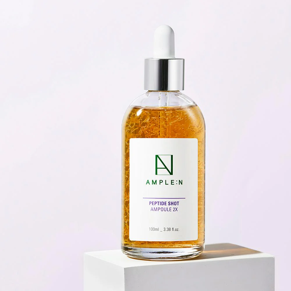 AMPLE:N Peptide Shot Ampoule 2X 100ml 앰플엔 펩타이드샷 2X 모공탄력앰플 대용량 100ml - Image 3