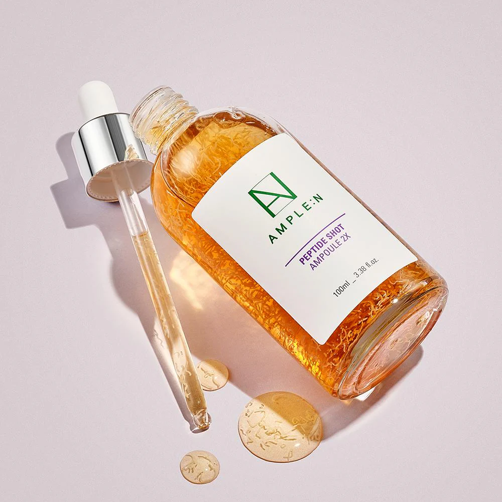 AMPLE:N Peptide Shot Ampoule 2X 100ml 앰플엔 펩타이드샷 2X 모공탄력앰플 대용량 100ml - Image 4