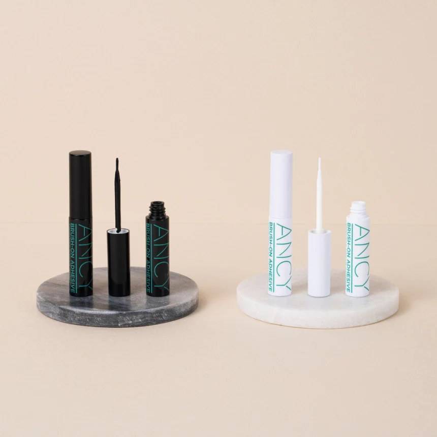 ANCY Lash Glue BRUSH-ON ADHESIVE Strong Hold Acrylate Waterproof 엔씨 속눈썹 접착제 브러쉬 온 아이래쉬 글루 강력 접착 아크릴 글루 워터프루프 - Image 2