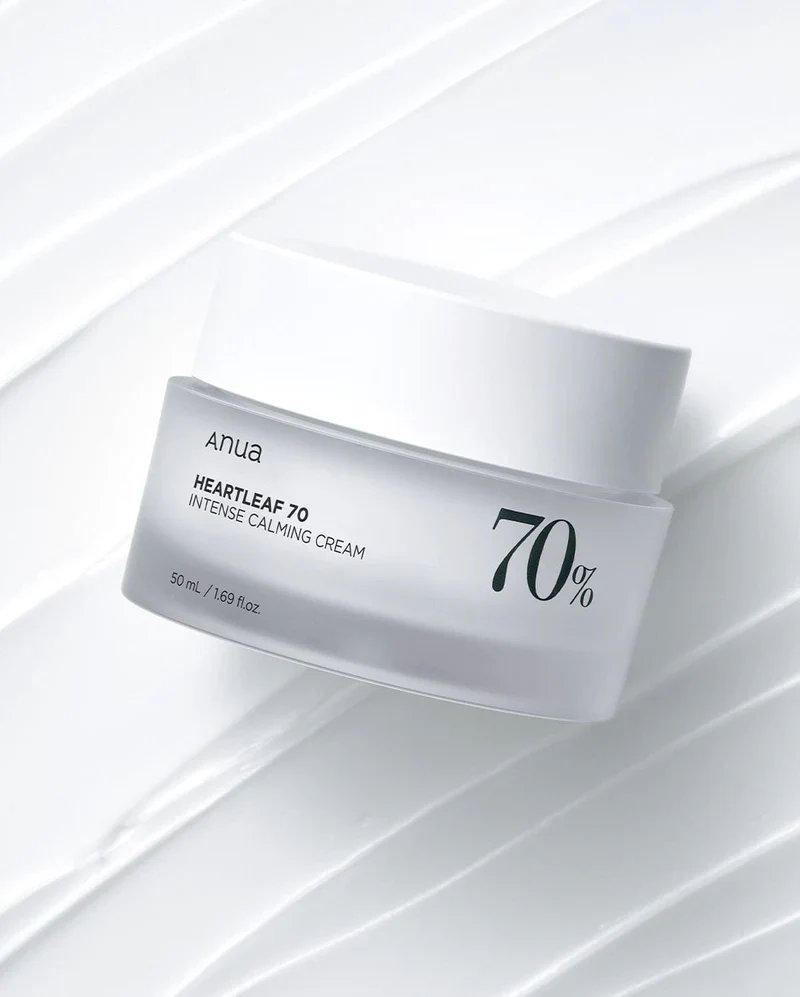 ANUA Heartleaf 70% Intense Calming Cream 50mL 아누아 어성초 70 인텐스 카밍 크림 50mL - Image 6