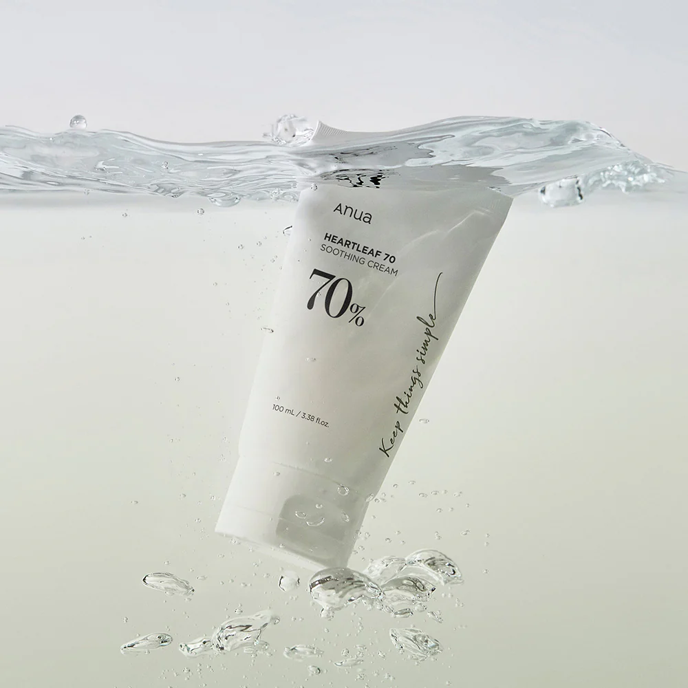 ANUA Heartleaf 70% Soothing Cream 100ml 아누아 어성초 70 수딩 크림 - Image 4