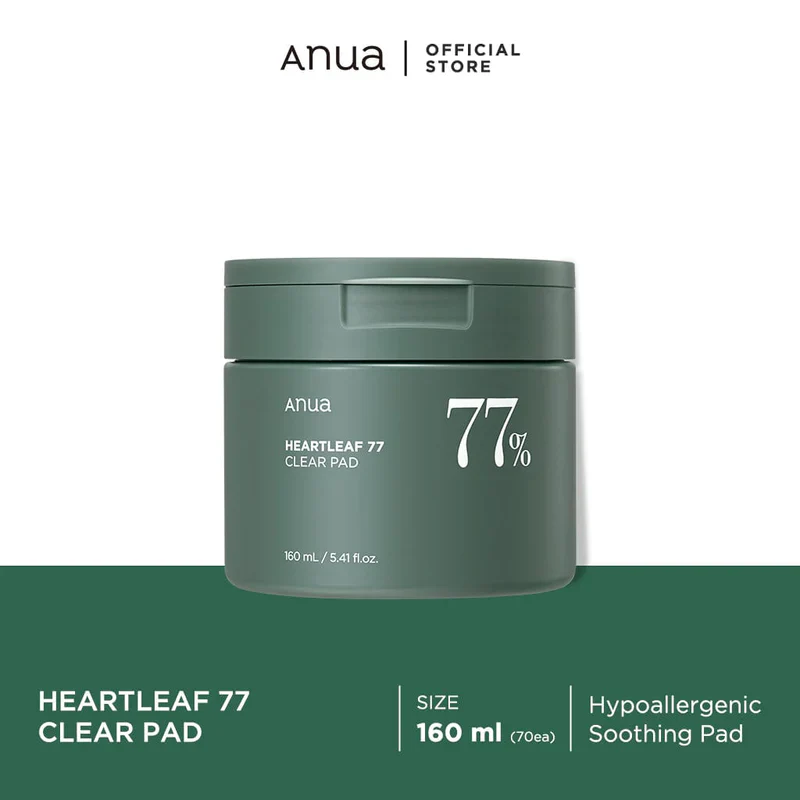ANUA HEARTLEAF 77% CLEAR PAD 160ML 아누아 어성초 77 클리어 패드 160ML - Image 6