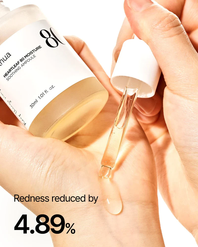 ANUA HEARTLEAF 80% AMPOULE 30ml 아누아 어성초 80 수분 진정 앰플 30ml - Image 4