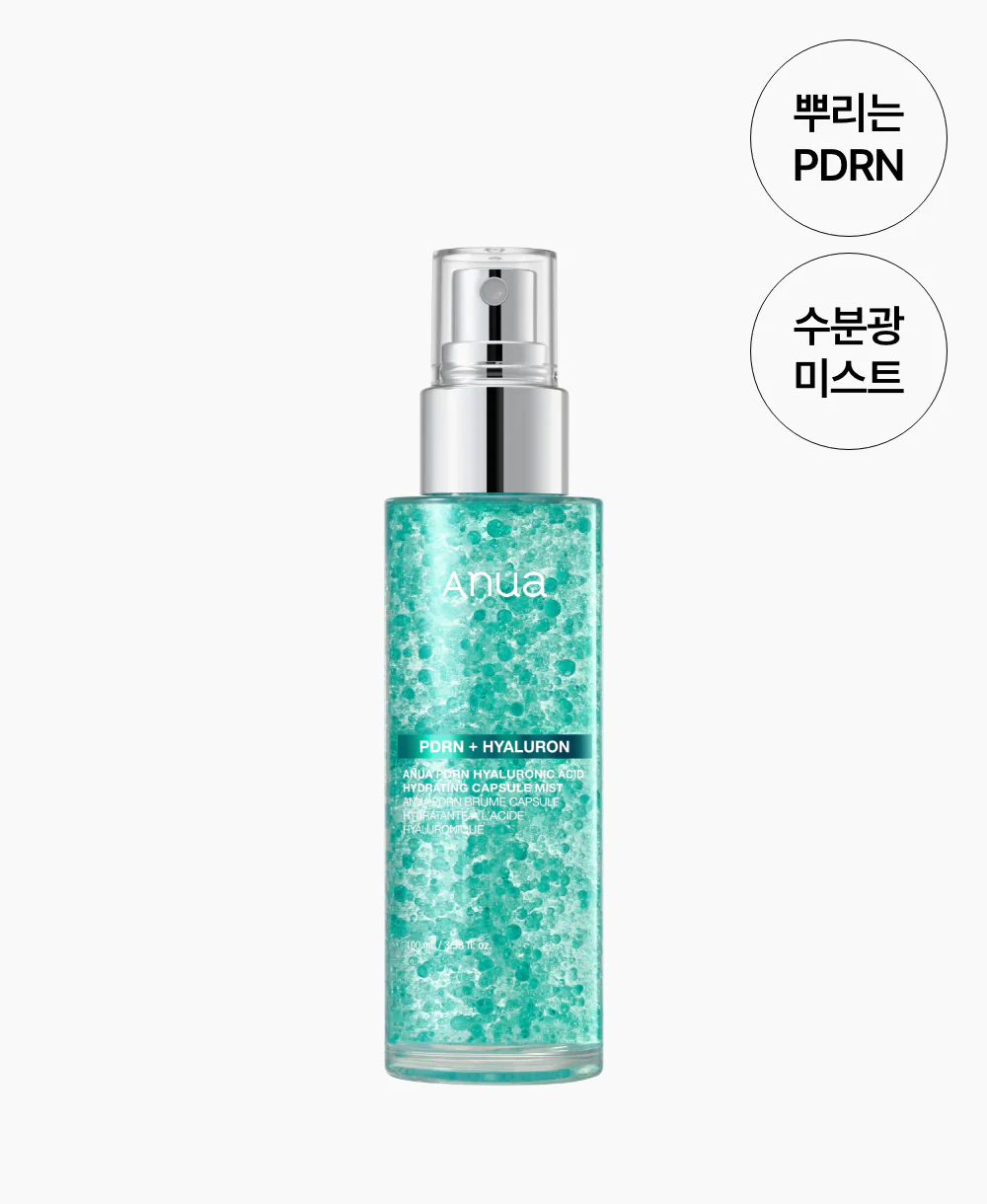ANUA PDRN + Hyaluron Hydrating Capsule Mist 100 ml / 3.38 fl. oz. 아누아 PDRN 히알루론산 수분 캡슐 미스트 100 ml / 3.38 fl. oz. - Image 2