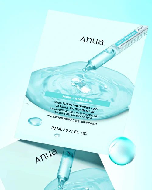 Anua PDRN Hyaluronic Acid Capsule 100 Serum Mask 10 Sheets 아누아 PDRN 히알루론산 캡슐 100 세럼 마스크 10매입 - Image 12