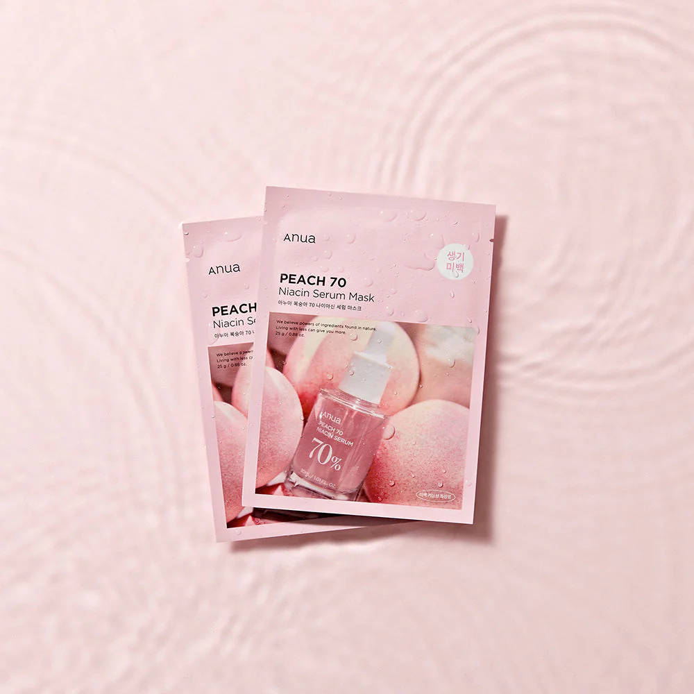 Anua PEACH 70 NIACIN SERUM MASK 아누아 복숭아 70 나이아신 세럼 마스크 - Image 3