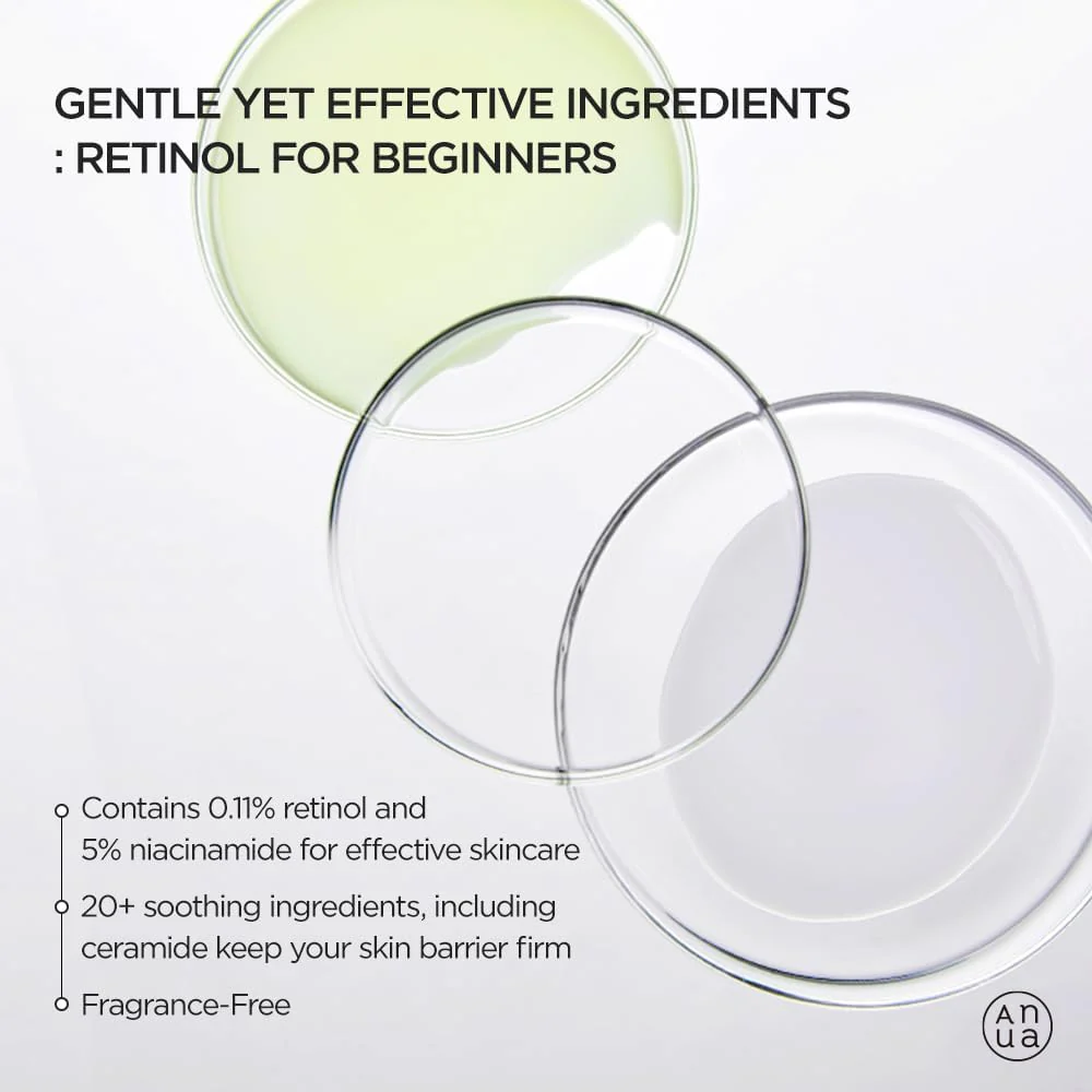 ANUA Retinol 0.3% + Niacin Renewing Serum 30ml 아누아 레티놀 0.3 + 나이아신 리뉴잉 세럼 30ml - Image 6