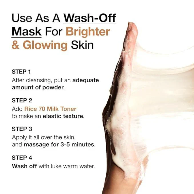 ANUA Rice Enzyme Brightening Cleansing Powder 아누아 라이스 효소 브라이트닝 클렌징 파우더 - Image 3