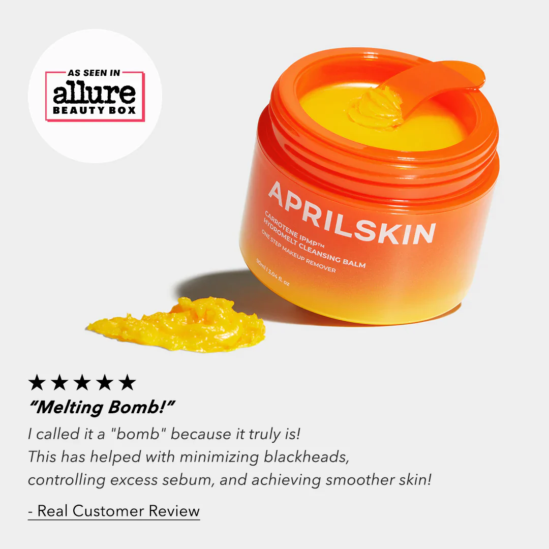 Aprilskin Carrotene IPMP™ Hydromelt Cleansing Balm 에이프릴스킨 캐로틴 멜팅 클렌징밤 - Image 9