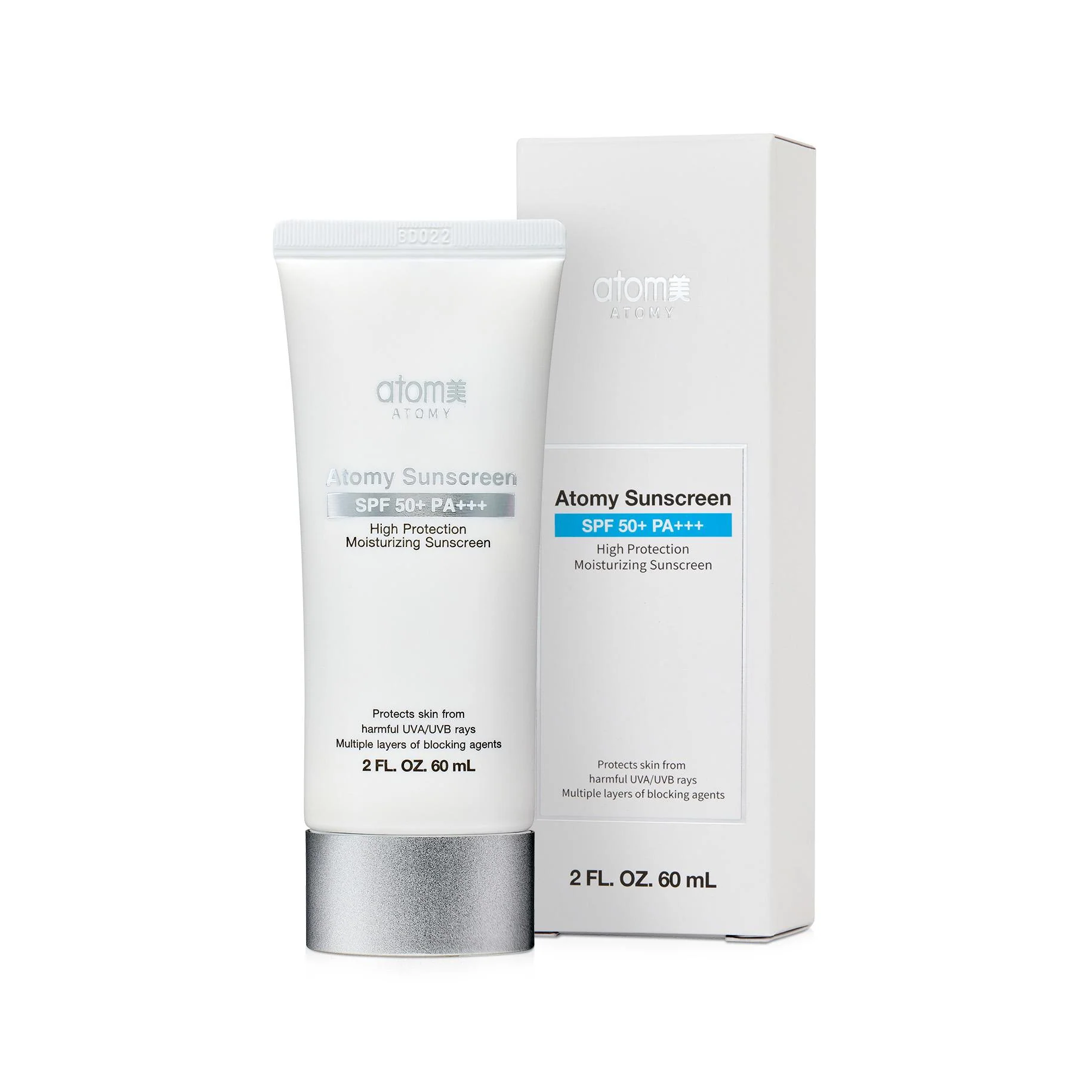 ATOMY Sunscreen SPF50+ PA+++ 2FL. OZ. 60ml (WHITE/TINTED) / 애터미 선크림 SPF50+ PA+++ 60ml (WHITE/TINTED) - Image 3