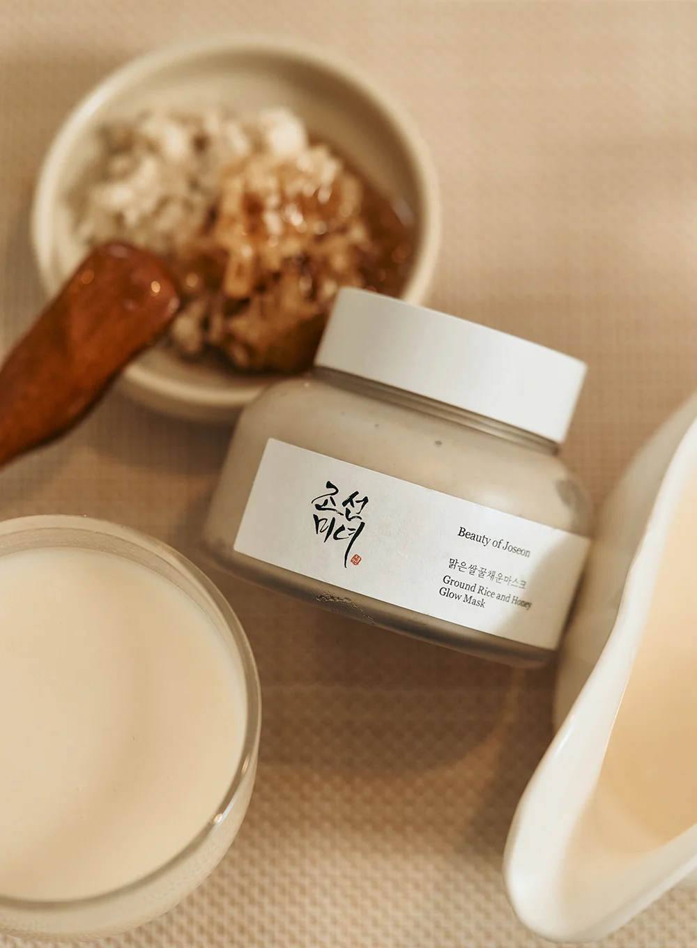 Beauty of Joseon Ground Rice and Honey Glow Mask 150ml 조선미녀 맑은쌀꿀채운마스크 150ml - Image 3