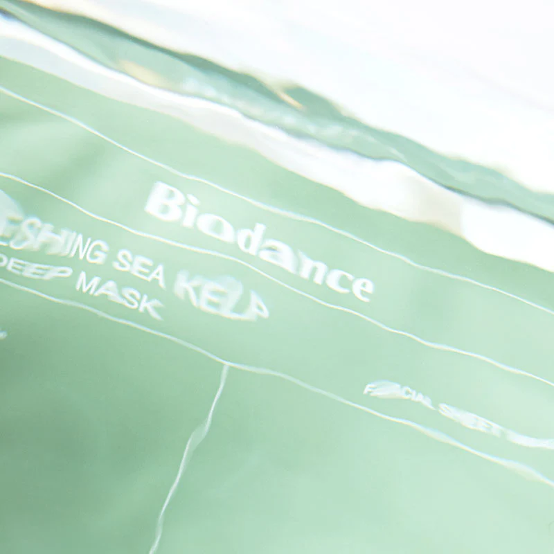 Biodance Refreshing Sea Kelp Real Deep Mask 34g (1.19 oz. x 4ea) 바이오던스 리프레싱 씨 켈프 리얼 딥 마스크 34g (1.19 oz. x 4ea) - Image 4