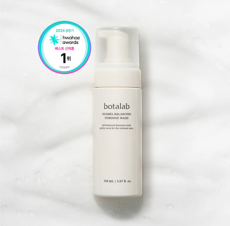 INCELLDERM BOTALAB Suamel Balancing Feminine Wash 150 mL / 5.07 fl. oz. 인셀덤 보타랩 슈아멜 밸런싱 페미닌 워시 150 mL / 5.07 fl. oz.