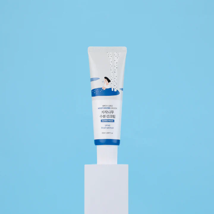 ROUND LAB Birch Moisturizing Sunscreen UVLock SPF 45+ Broad Spectrum 라운드랩 자작나무 수분 선크림 50ml Birch Moisturizing Sunscreen UVLock SPF 45+ Broad Spectrum - Image 4