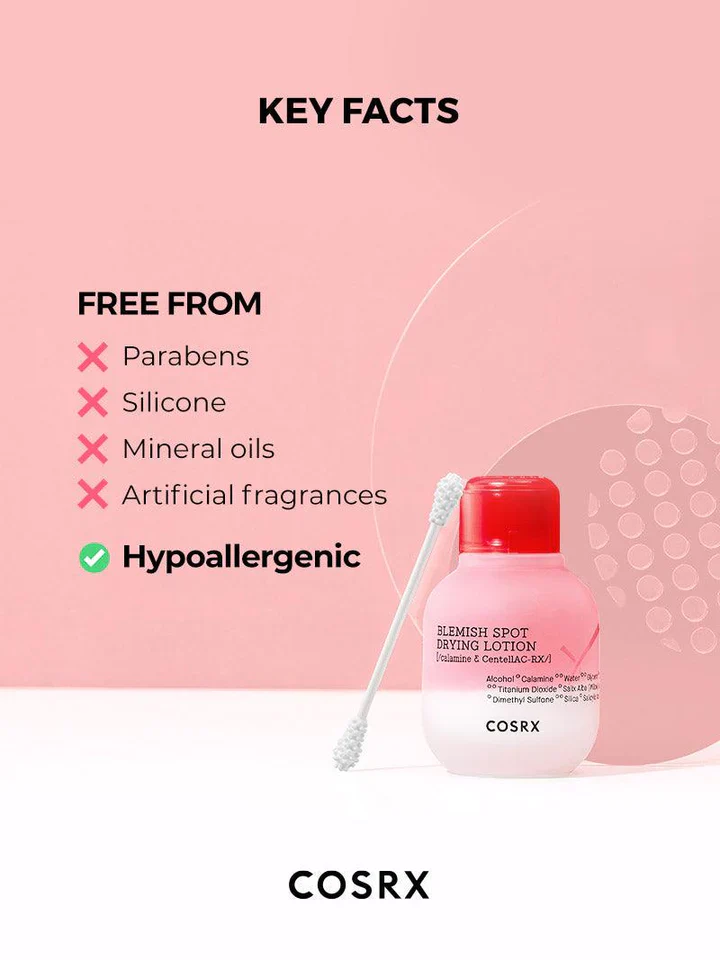COSRX AC Collection Blemish Spot Drying Lotion 30ml 코스알엑스 AC 컬렉션 블레미쉬 스팟 드라잉 로션(실리콘 면봉 증정 키트) 30ml - Image 10