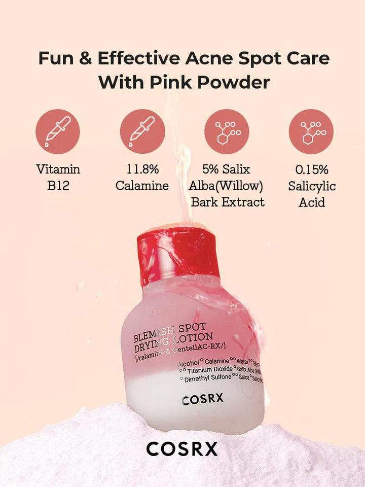 COSRX AC Collection Blemish Spot Drying Lotion 30ml 코스알엑스 AC 컬렉션 블레미쉬 스팟 드라잉 로션(실리콘 면봉 증정 키트) 30ml - Image 3