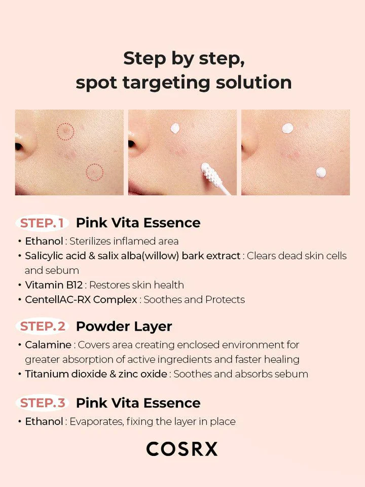 COSRX AC Collection Blemish Spot Drying Lotion 30ml 코스알엑스 AC 컬렉션 블레미쉬 스팟 드라잉 로션(실리콘 면봉 증정 키트) 30ml - Image 6