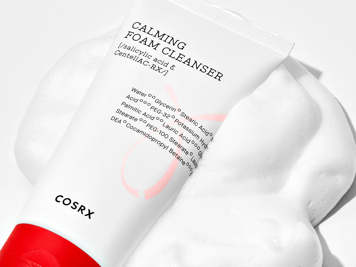COSRX AC Collection Calming Foam Cleanser (Salicylic Acid) 코스알엑스 AC 컬렉션 카밍 폼 클렌저 150ml (살리실산) - Image 2