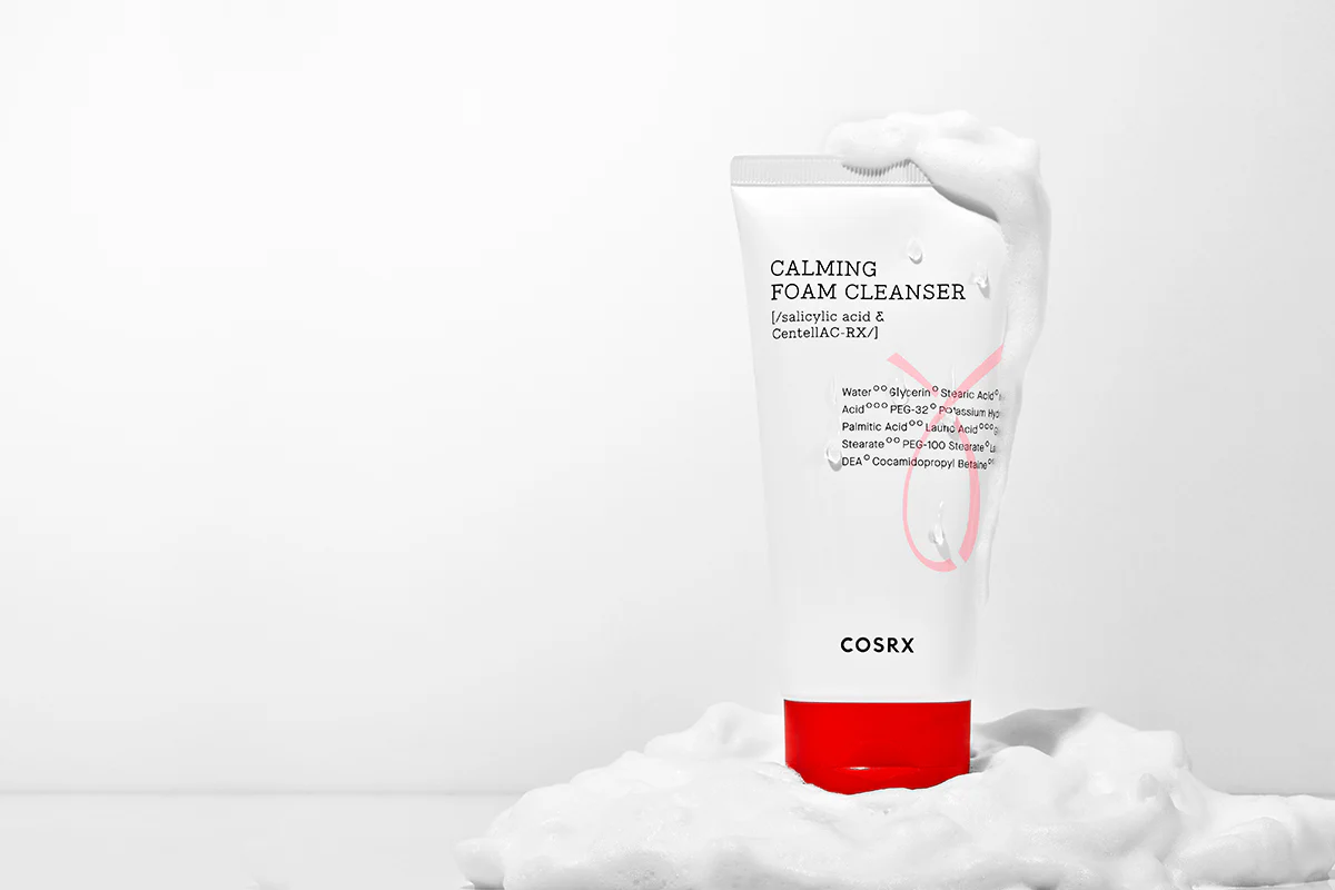 COSRX AC Collection Calming Foam Cleanser (Salicylic Acid) 코스알엑스 AC 컬렉션 카밍 폼 클렌저 150ml (살리실산) - Image 3
