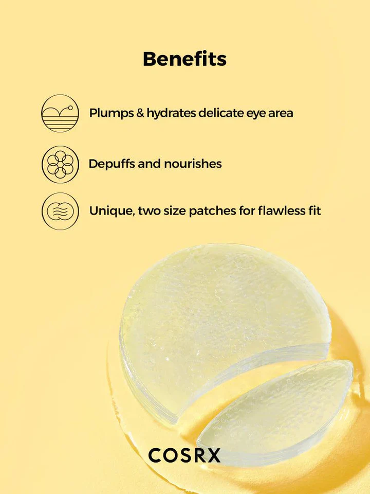 COSRX Advanced Snail Hydrogel Eye Patch 60 Patches 90g / 3.17 oz. 코스알엑스 어드벤스드 스네일 하이드로겔 아이 패치 60매 90g / 3.17 oz. - Image 3