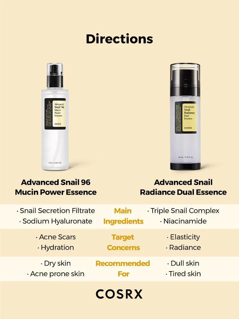 COSRX Advanced Snail Radiance Dual Essence 80mL 코스알엑스 어드벤스드 스네일 래디언스 듀얼 에센스 80mL - Image 10