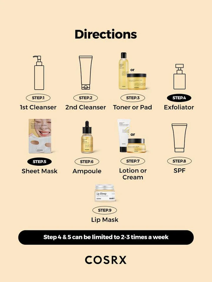 ***CLEARANCE COSRX Full Fit Propolis Light Ampoule 30mL / 1.35 fl. oz. 코스알엑스 풀핏 프로폴리스 라이트 앰플 30mL / 1.35 fl. oz. - Image 12