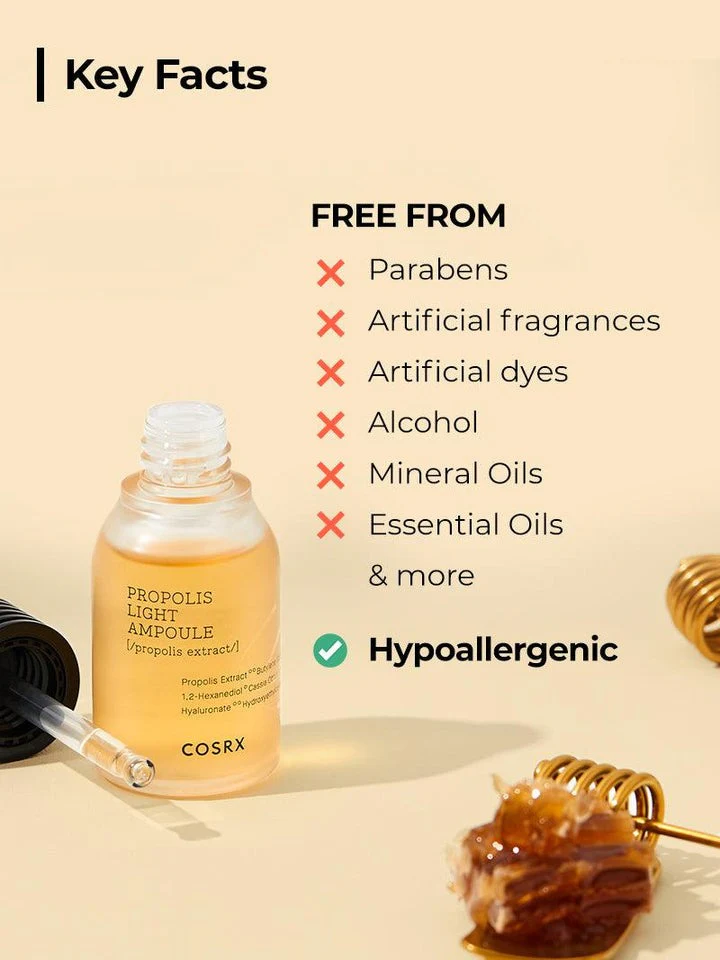 ***CLEARANCE COSRX Full Fit Propolis Light Ampoule 30mL / 1.35 fl. oz. 코스알엑스 풀핏 프로폴리스 라이트 앰플 30mL / 1.35 fl. oz. - Image 8