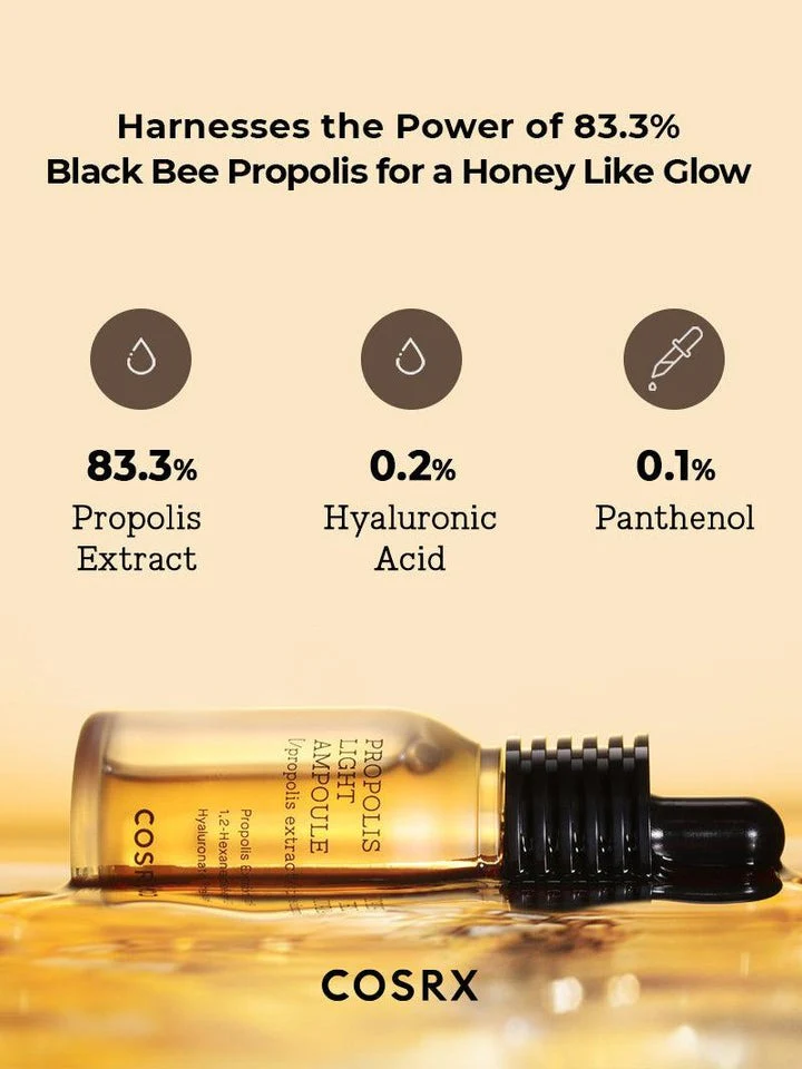 ***CLEARANCE COSRX Full Fit Propolis Light Ampoule 30mL / 1.35 fl. oz. 코스알엑스 풀핏 프로폴리스 라이트 앰플 30mL / 1.35 fl. oz. - Image 9