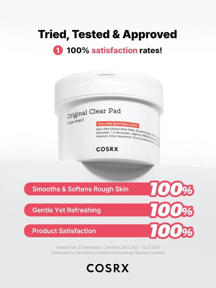 COSRX One Step Original Clear Pad 90Pads 6.25 fl. oz. 코스알엑스 원스텝 오리지널 클리어 패드 90매 - Image 12