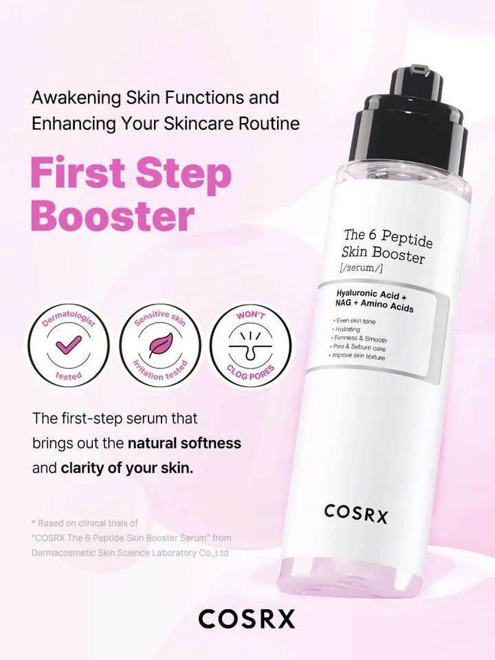 COSRX The 6 Peptide Skin Booster Serum 150ml / 5.07 fl.oz. x 2ea 코스알엑스 더 6 펩타이드 스킨 부스터 세럼 150ml / 5.07 fl.oz. x 2ea - Image 10
