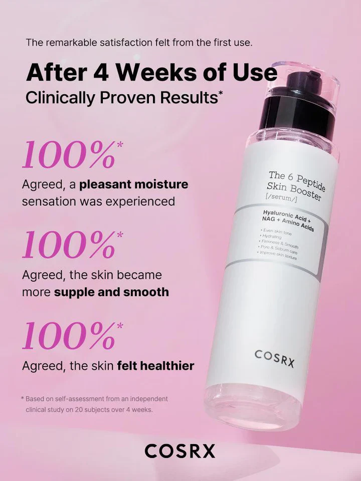 COSRX The 6 Peptide Skin Booster Serum 150ml / 5.07 fl.oz. x 2ea 코스알엑스 더 6 펩타이드 스킨 부스터 세럼 150ml / 5.07 fl.oz. x 2ea - Image 11