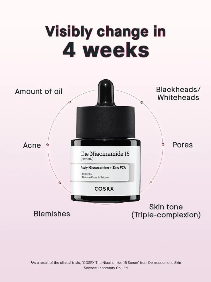 COSRX The Niacinamide 15 Serum 20mL / 0.67 fl.oz. 코스알엑스 더 나이아신아마이드 15 세럼 20ml / 0.67 fl.oz. - Image 9