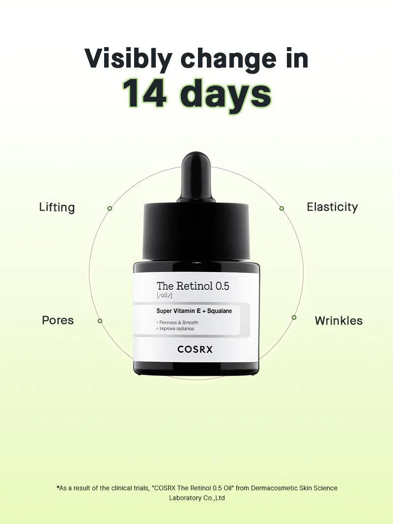 COSRX The Retinol 0.5 Oil 코스알엑스 더 레티놀 0.5 오일 - Image 3