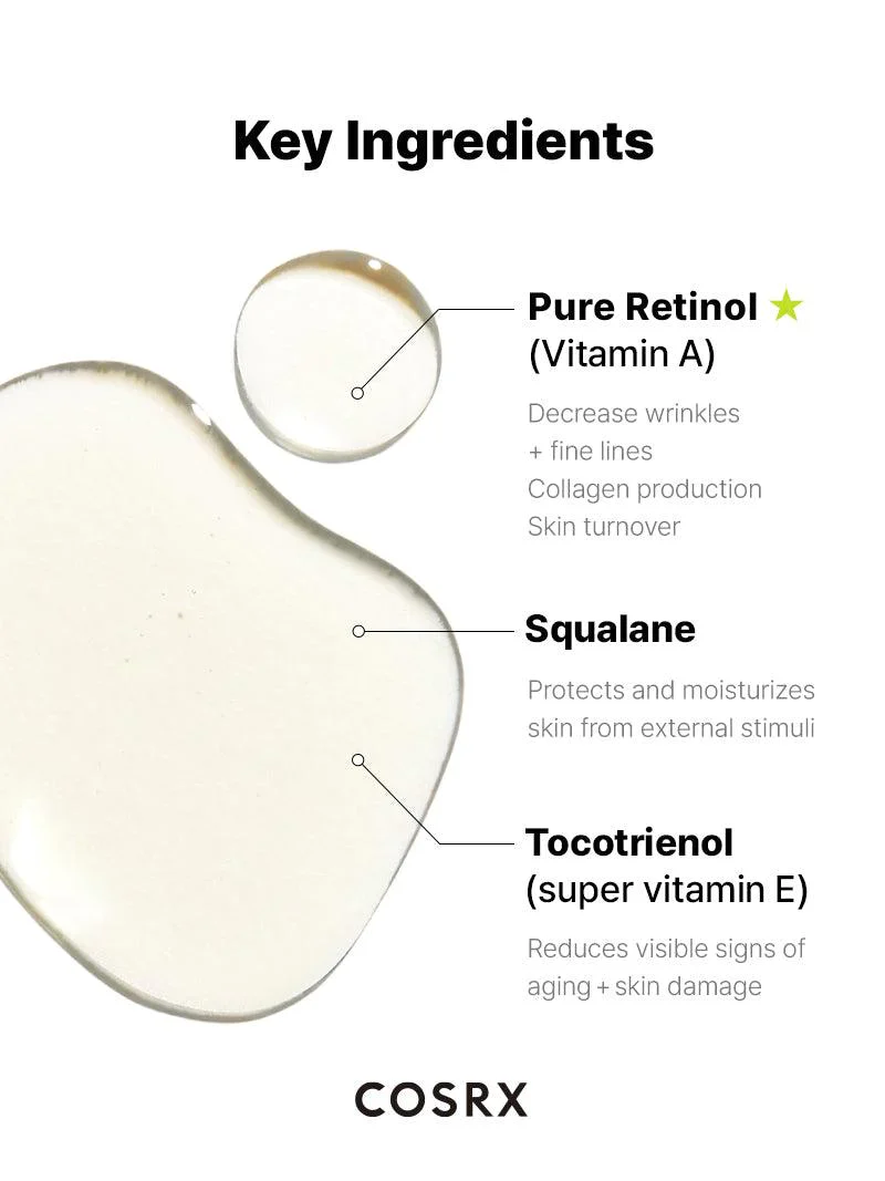 COSRX The Retinol 0.5 Oil 코스알엑스 더 레티놀 0.5 오일 - Image 8