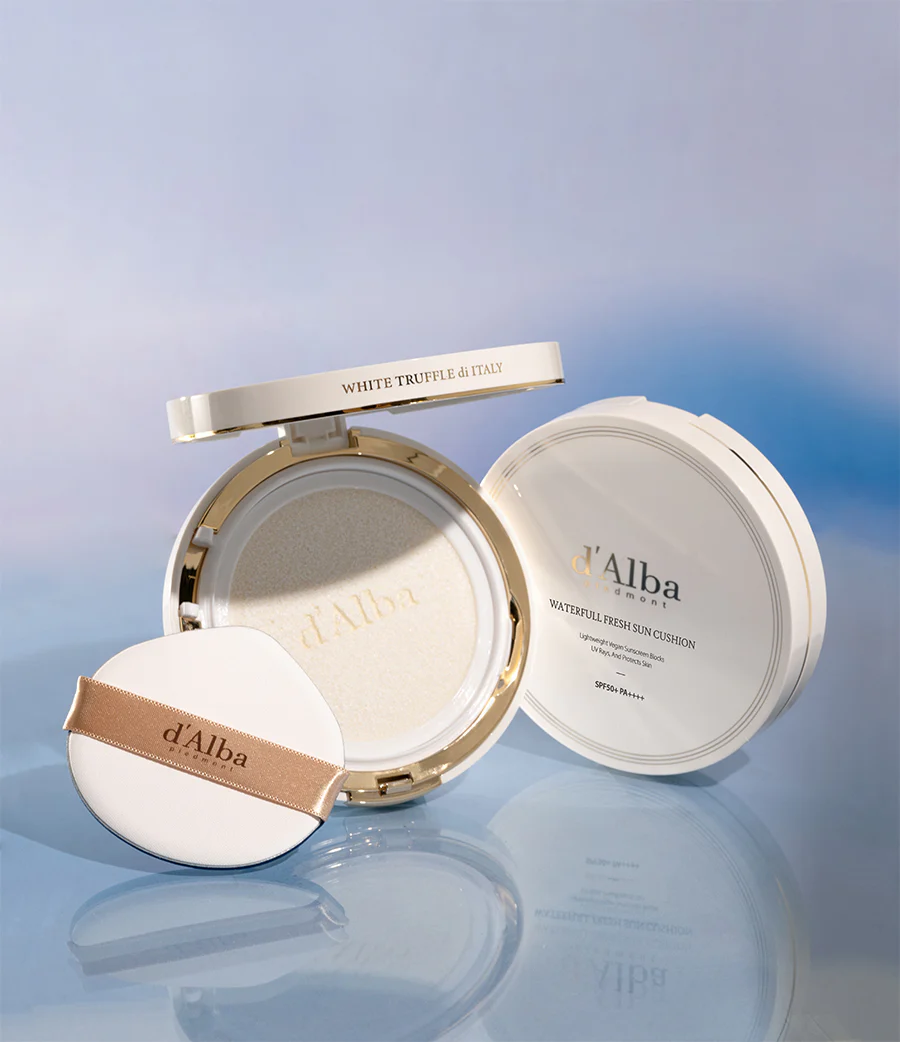 d'Alba Waterfull Fresh Sun Cushion SPF 50+ PA++++ / 달바 워터풀 프레쉬 선쿠션 SPF 50+ PA++++ - Image 4