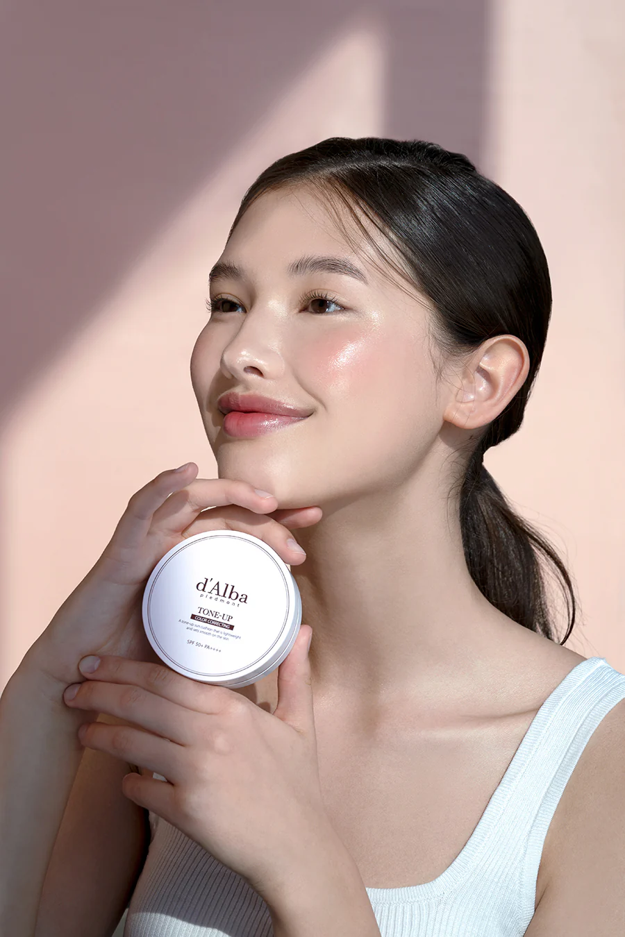 [1EA] d'Alba Waterfull Tone-up Sun Cushion SPF 50+ PA++++ 15g / 달바 워터풀 톤업 선쿠션 SPF 50+ PA++++ 15g - Image 3