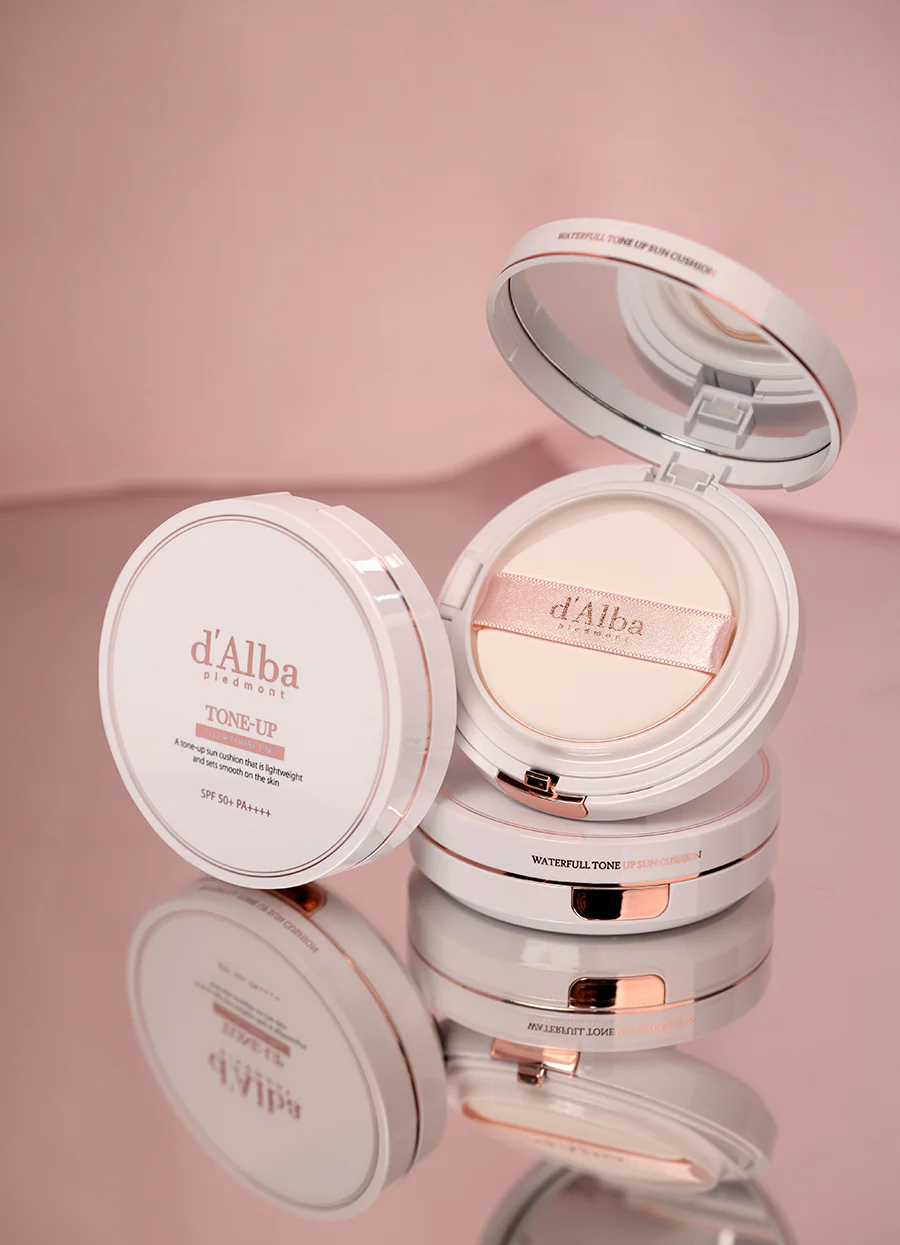 [1EA] d'Alba Waterfull Tone-up Sun Cushion SPF 50+ PA++++ 15g / 달바 워터풀 톤업 선쿠션 SPF 50+ PA++++ 15g - Image 5