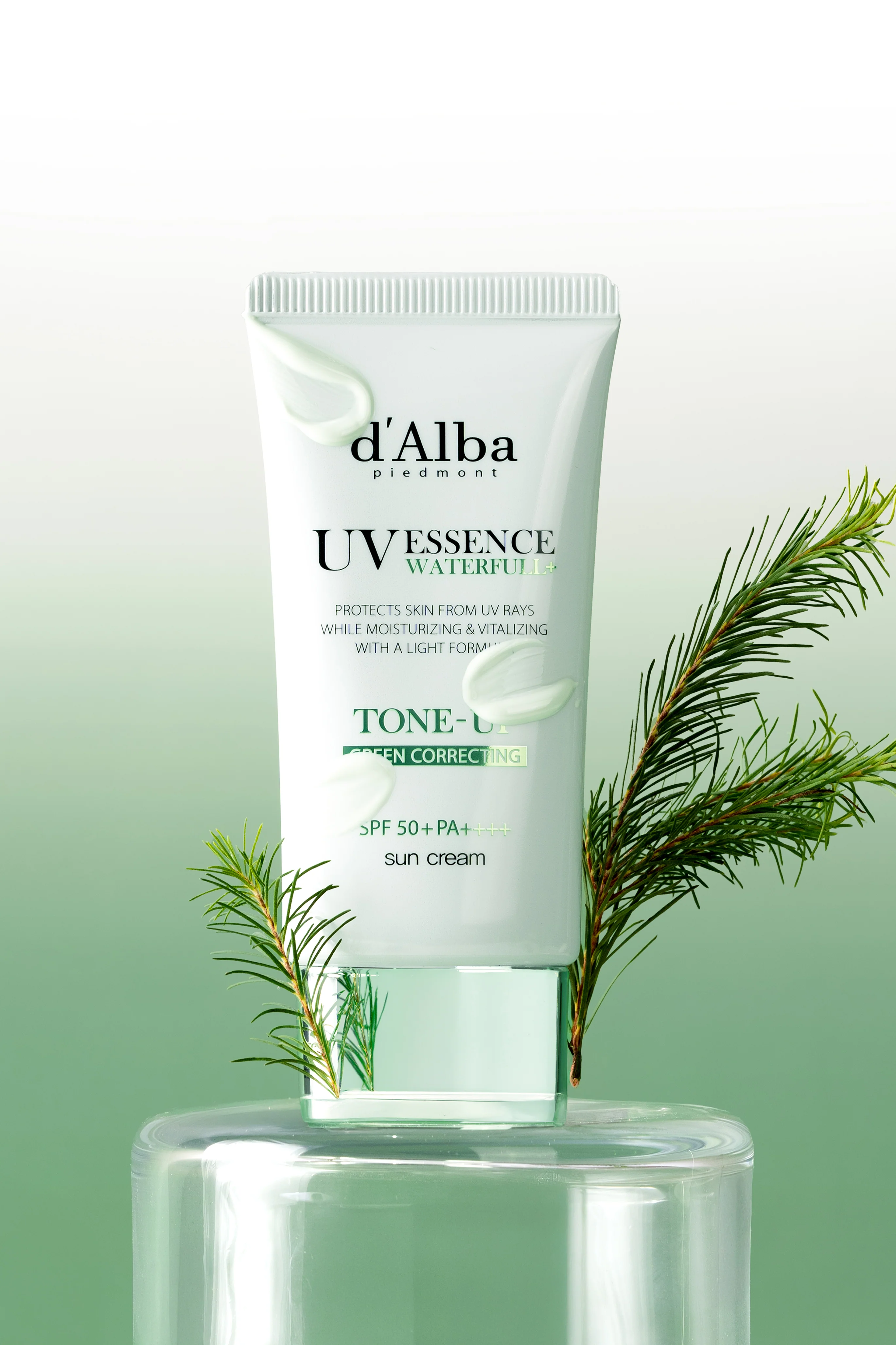 d’Alba Clean Tea Tree Liposome Tone-Up Sun Cream (Green) SPF50+ PA++++ 50ml 달바 클린 티트리 리포좀 톤업 선크림 (그린) SPF50+ PA++++ 50ml - Image 5